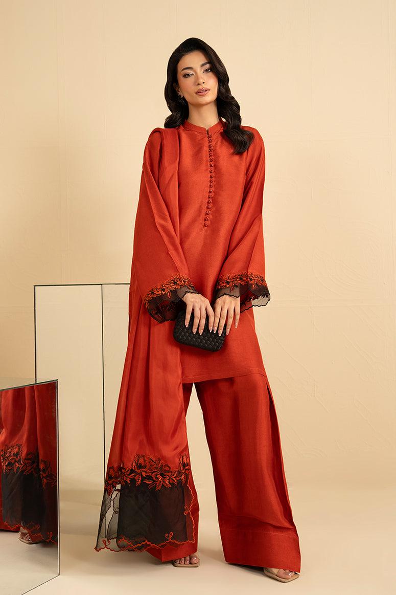 Rua brick silk farshi suit, shadi, milad,farshi shalwar kameez suit|Free shippingi,Punjabi Suit |pakistani Suit Kameez,Three-Piece pakistani