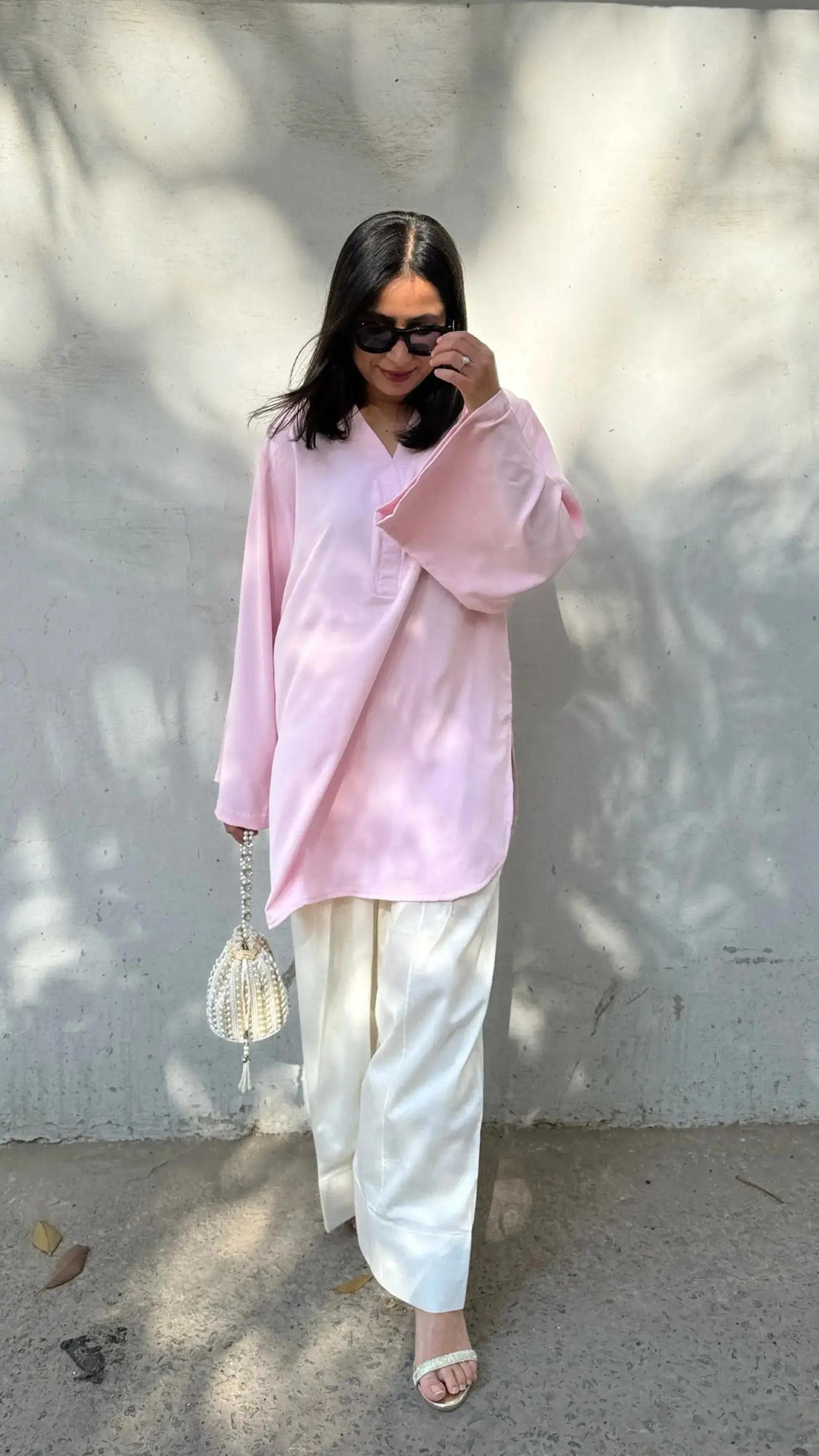 Cambric Cotton Shalwar Kameez: Custom Color Pakistani Dress