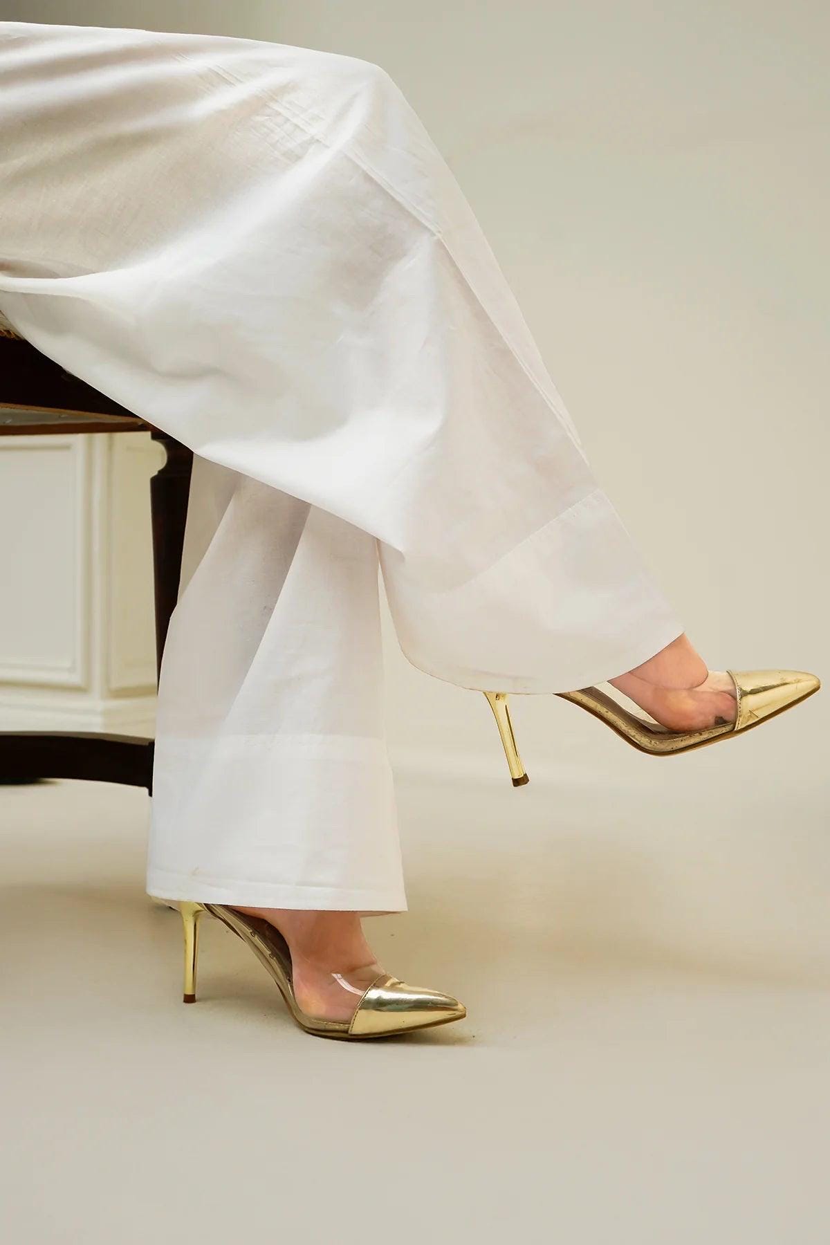 Farshi Shalwar | Cotton Blend Pakistani Trouser