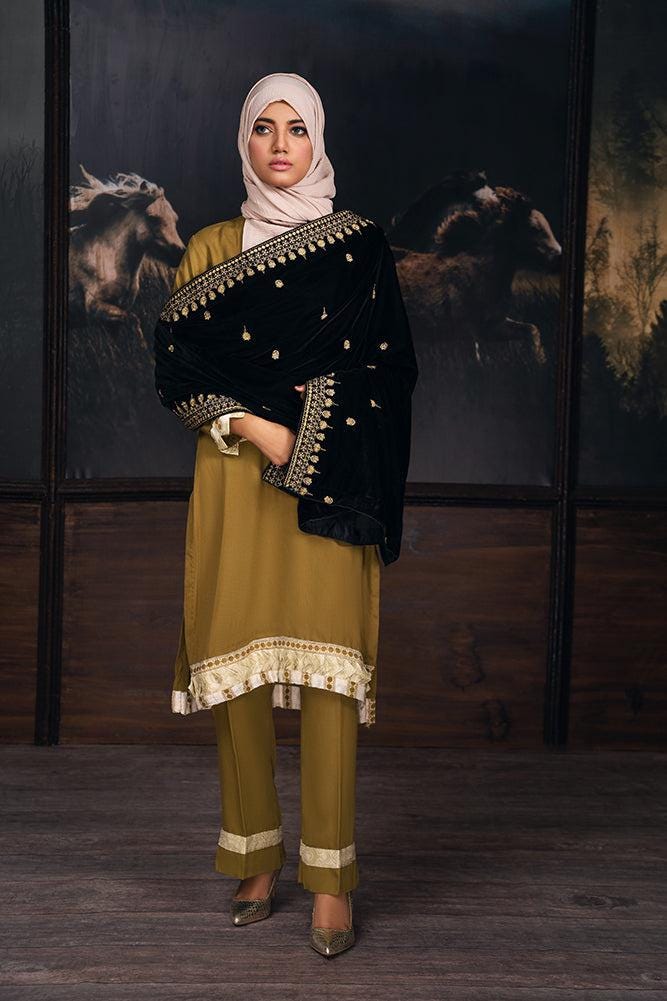 Black Elegant zardosi Velvet Shawl | Sequin & Tila Embellished Wrap | black wedding shawl,Indian shawl kashmiri,black shawls,