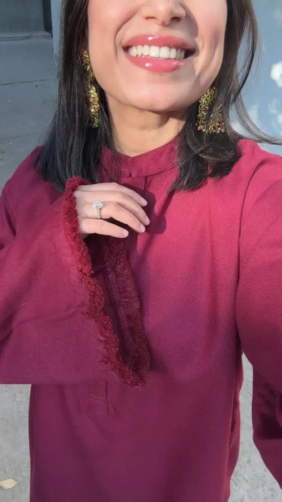 Cambric Cotton Shalwar Kameez: Custom Color Pakistani Dress