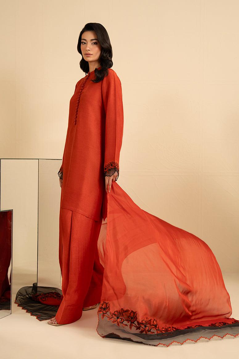 Rua brick silk farshi suit, shadi, milad,farshi shalwar kameez suit|Free shippingi,Punjabi Suit |pakistani Suit Kameez,Three-Piece pakistani