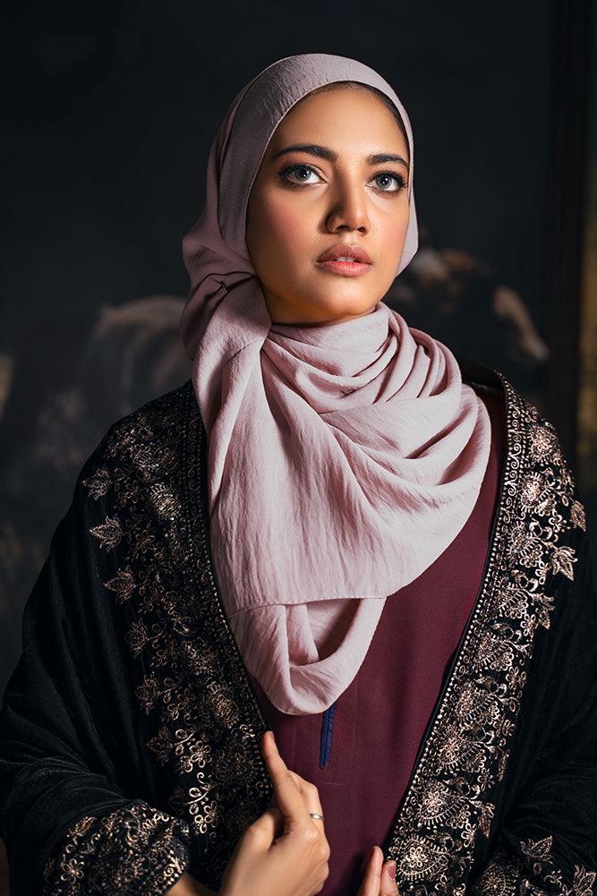 velvet motif dark Velvet Bridal Shawl, Kashmiri Style