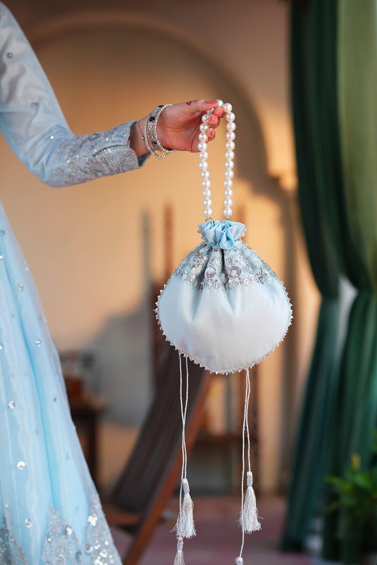 Embroidered Net Frock, Sky Blue Pakistani Maxi Dress, Lengha India