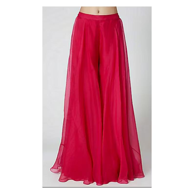Wide leg plazzo pants in diffrent colors available.